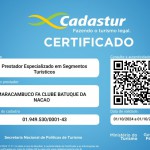 CERTITICADO DA EMBRATUR